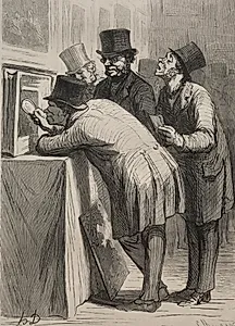 Art Lovers by Honoré Daumier (French, 1808–1879)