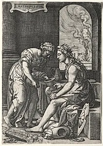 Artemisia by Georg Pencz (German, c. 1500–1550)