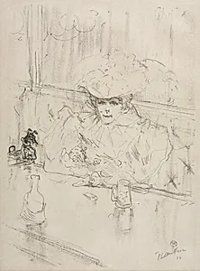 Au Hanneton by Henri de Toulouse-Lautrec (French, 1864–1901)
