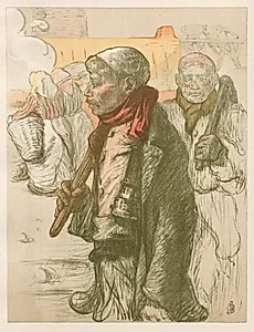 Au Pays Noir by Jules Gustave Besson (French, b. 1868)