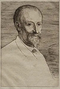 Auguste Poulet-Malassis by Alphonse Legros (French, 1837–1911)