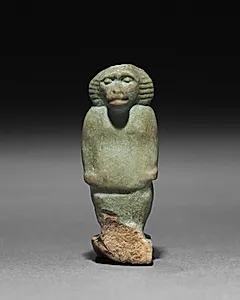 Baboon-Falcon Hybrid Amulet by Unknown Artist