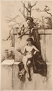 Bacchanalian by Herman Frederick Deigendesch (American, 1858–1921)