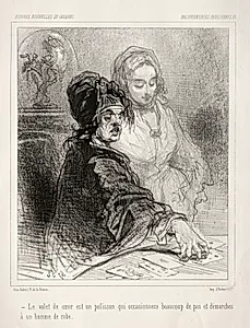 Baliverneries Parisiennes by Paul Gavarni (French, 1804–1866)