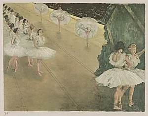 Ballet Dancers by Alexandre Lunois (French, 1863–1916)