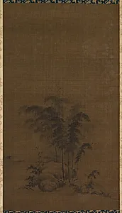 Bamboo Landscape by Unknown Artist