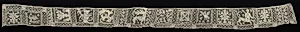 Band with Various Fantastic Creatures and Vegetal Patterns by Unknown Artist