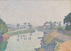 Banks of the Oise at Dawn by Louis Hayet (French, 1864–1940)