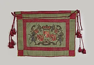 Banner with Royal Coat of Arms of Great Britain  by Unknown Artist