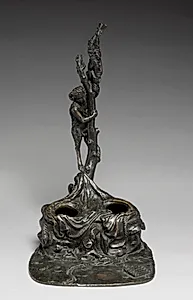 Base for a Satyr and Satyress Group by Unknown Artist