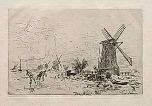 Batavia by Johan Barthold Jongkind (Dutch, 1819–1891)