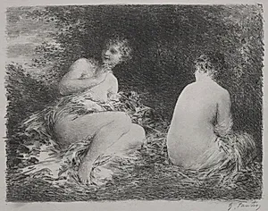 Bathers by Henri Fantin-Latour (French, 1836–1904)