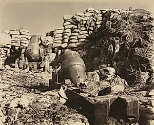 Battery, Malakoff by Leon-Eugéne Méhédin (French, 1828–1905)