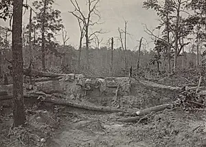Battlefield of New Hope Church, Georgia, No. 2 by George N. Barnard (American, 1819–1902)