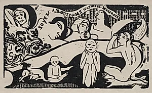 Be in Love and You Will Be Happy by Paul Gauguin (French, 1848–1903)