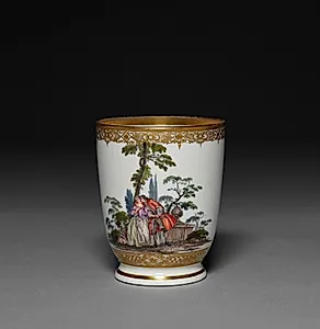 Beaker by Meissen Porcelain Factory (German, est. c. 1710)