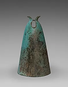 Bell with Diamond-Shaped Insignia by Unknown Artist