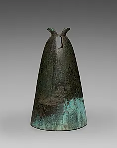 Bell with Diamond-Shaped Insignia by Unknown Artist