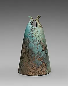 Bell with Diamond-Shaped Insignia by Unknown Artist