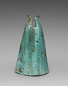 Bell with Diamond-Shaped Insignia by Unknown Artist