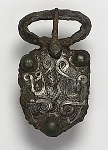 Belt Buckle and Tab by Unknown Artist
