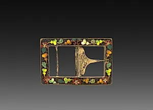 Belt Buckle with Radishes by Unknown Artist