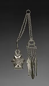 Betel-nut Holder and Chatelaine by Unknown Artist