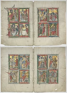 Bifolia with Scenes from the Life of Christ by Unknown Artist