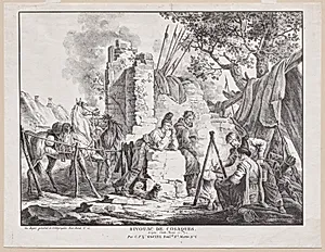 Bivouac de Cosaques