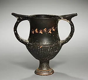 Black-Gloss Kantharos (Drinking Cup) by Unknown Artist