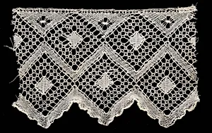 Bobbin Lace Border by Unknown Artist