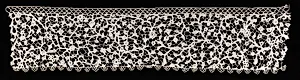 Bobbin Lace (Bride Ground) Border by Unknown Artist