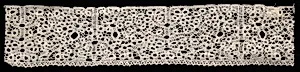 Bobbin Lace (Bride Ground) Edging by Unknown Artist