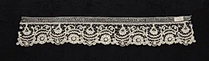 Bobbin Lace (Duchesse) Lace Edging by Unknown Artist