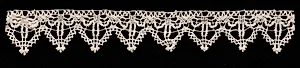 Bobbin Lace Edging of Points by Unknown Artist