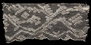 Bobbin Lace Fragment by Unknown Artist