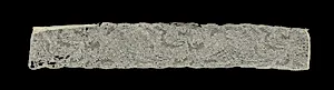 Bobbin Lace Fragment of a Barb by Unknown Artist