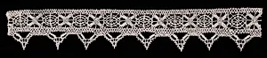 Bobbin Lace Insertion and Edging by Unknown Artist