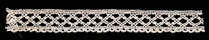 Bobbin Lace Insertion with Edging by Unknown Artist