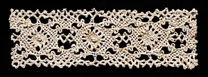Bobbin Lace Insertion without Selvage by Unknown Artist