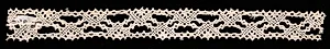 Bobbin Lace Insertion without Selvage by Unknown Artist