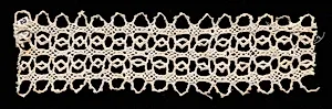 Bobbin Lace Insertion without Selvage by Unknown Artist