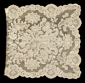 Bobbin Lace Jabot by Unknown Artist