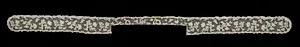 Bobbin Lace Lappet and Edging for Cap by Unknown Artist