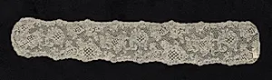 Bobbin Lace Lappet by Unknown Artist