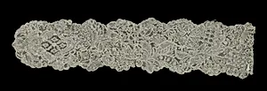 Bobbin Lace Lappet by Unknown Artist