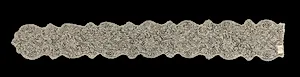 Bobbin Lace Lappet by Unknown Artist