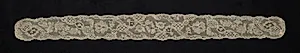 Bobbin Lace Lappet by Unknown Artist