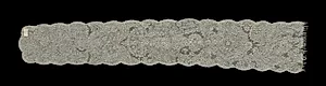 Bobbin Lace Lappet by Unknown Artist