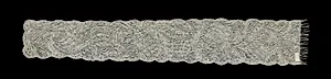 Bobbin Lace Lappet by Unknown Artist